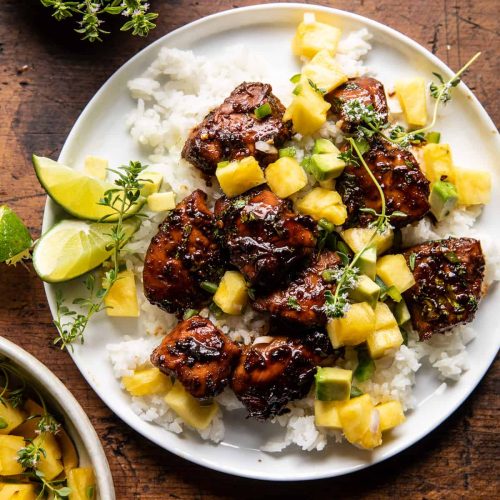 30-Minute-Pineapple-Chicken-with-Coconut-Rice-1